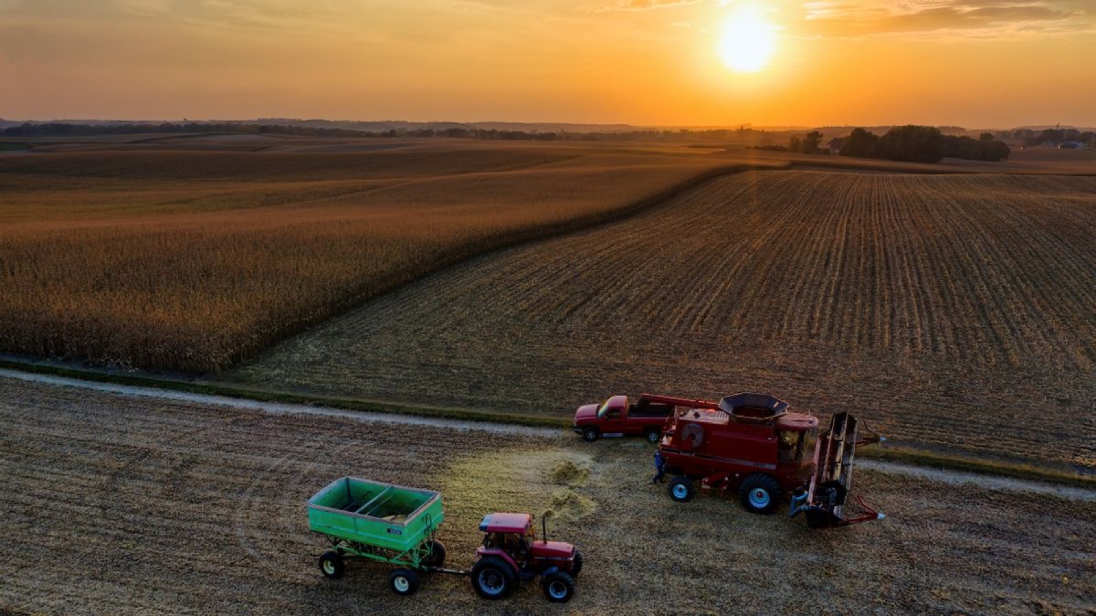 Fictional Agriculture website concept for Kishwaukee Valley Farm Services